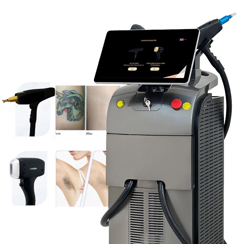 Mesin Penghilang Bulu Laser Dioda 2 in 1