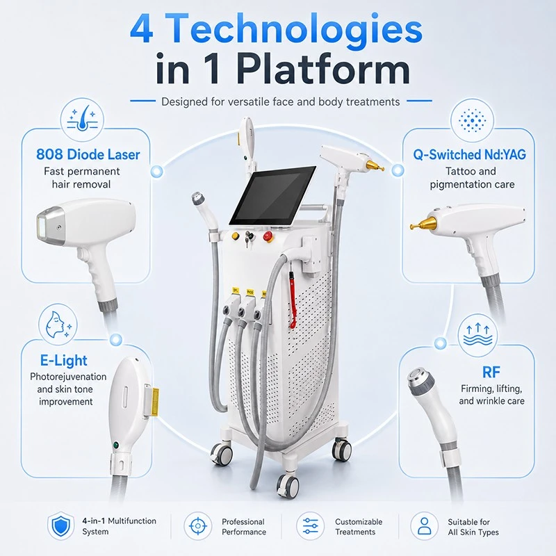 Four-in-One Multifunctional Laser Beauty System – Advanced Solution For Modern Aesthetic Clinics price